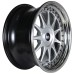 BOLA B4 18x9.0 SILVER POLISHED LIP